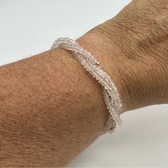 Lagos Rose Quartz Bracelet RARE - Picture 10 of 10